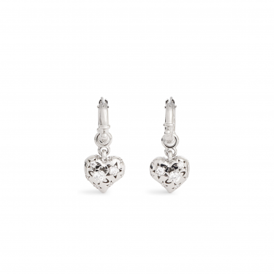 VIVIENNE WESTWOOD HEART-SHAPED EARRINGS